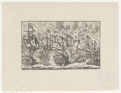 Bitwa pod Dogger Bank 5 sierpnia 1781 r. autorstwa Hendrik Numan