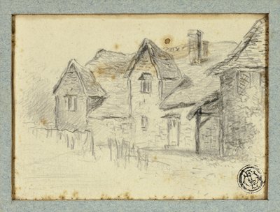 Domy autorstwa Hendrik Pieter Koekkoek