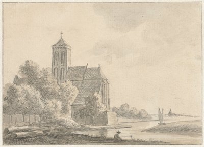 Widok Cuijk autorstwa Hendrik Tavenier (possibly)