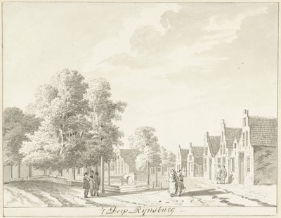 Wieś Rijnsburg autorstwa Hendrik Tavenier