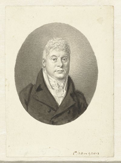 Portret vana F.D. Changuion autorstwa Hendrik Willem Caspari