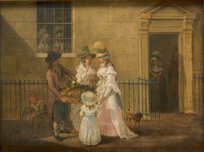 Sprzedawca warzyw, 1790 autorstwa Hendrik Willem Schweickardt
