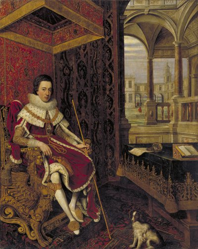 Karol I (1600-1649) jako książę Walii autorstwa Hendrik van II Steenwijck