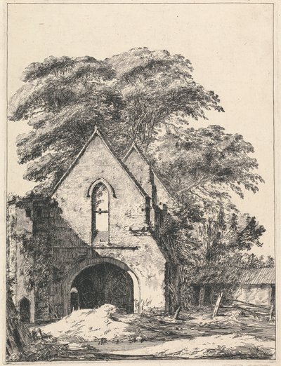 Klasztor Maxstoke autorstwa Heneage Finch fourth Earl of Aylesford