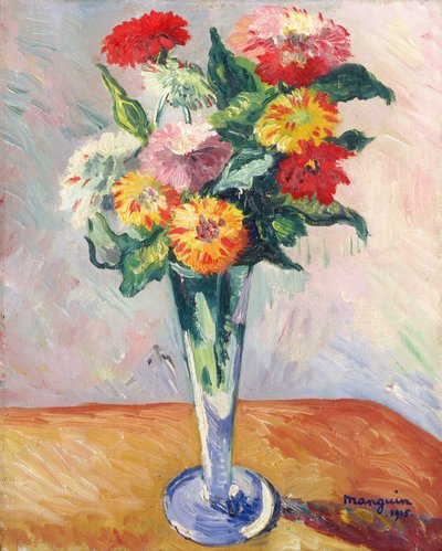 Flores polonês autorstwa Henri Charles Manguin