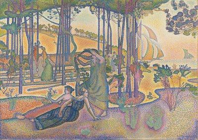 Wieczorne powietrze autorstwa Henri-Edmond Cross