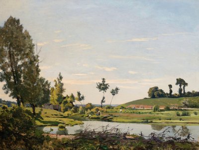 Scena nad rzeką autorstwa Henri-Joseph Harpignies