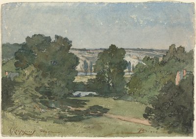 Briare autorstwa Henri-Joseph Harpignies