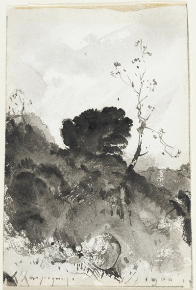 Pejzaż autorstwa Henri-Joseph Harpignies