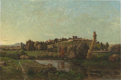 Krajobraz w Owernii autorstwa Henri-Joseph Harpignies