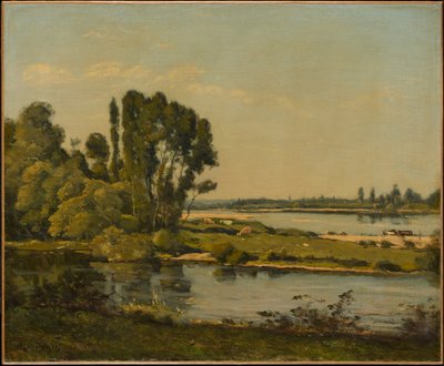 Pejzaż z rzeką autorstwa Henri-Joseph Harpignies