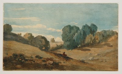 Widok w pobliżu Rzymu autorstwa Henri-Joseph Harpignies