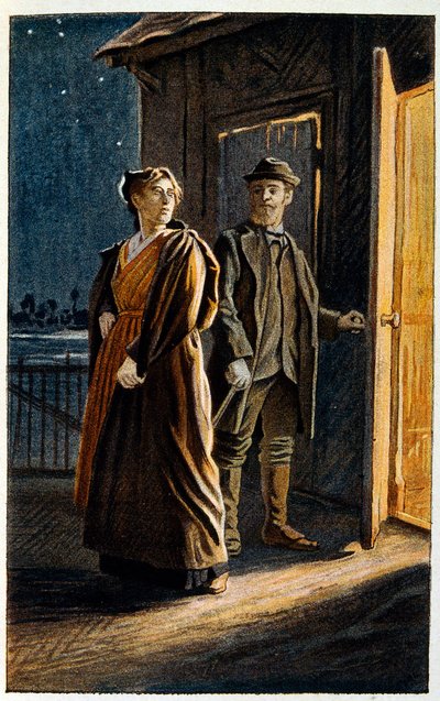 Ilustracja do powieści Daudeta "Le Tresor d