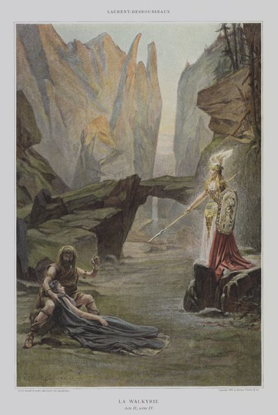 Walkiria (Walkiria) autorstwa Henri Alphonse Louis Laurent Desrousseaux