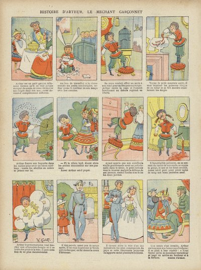 Ilustracja do Le Rire autorstwa Henri Avelot