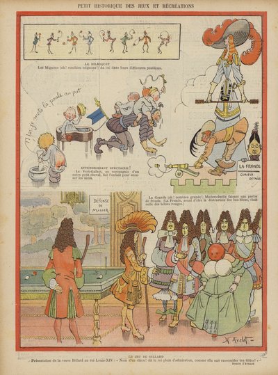 Ilustracja do Le Rire autorstwa Henri Avelot
