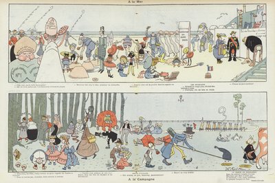 Ilustracja do Le Rire autorstwa Henri Avelot