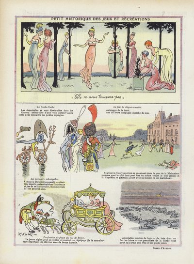 Ilustracja do Le Rire autorstwa Henri Avelot
