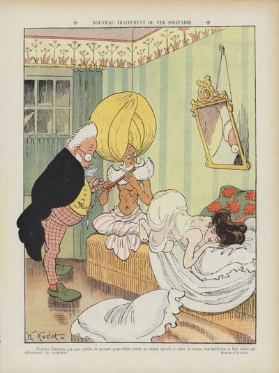 Ilustracja do Le Rire autorstwa Henri Avelot