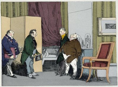Prośba o zwiększenie - w „”obyczajach administracyjnych”” Henri Monnier autorstwa Henri Bonaventure Monnier