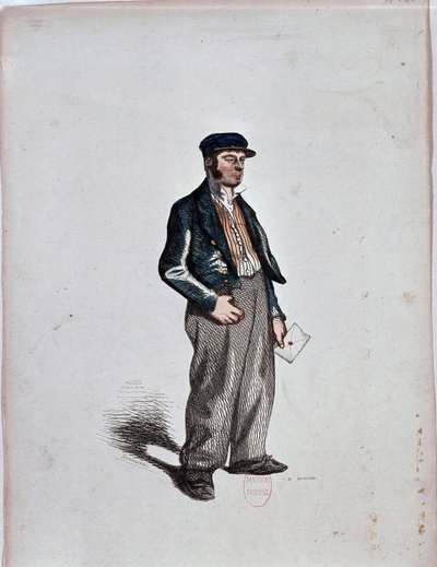 Komisarz (Factor) Henri Monniera, ok. 1930 r. 1850 autorstwa Henri Bonaventure Monnier