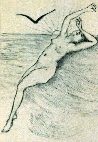 Almanach wierszy Hippolyte Devilliers autorstwa Henri Boutet