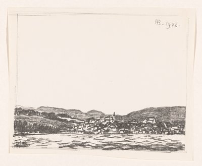 Miejsce nad Starnberger See autorstwa Henri Braakensiek