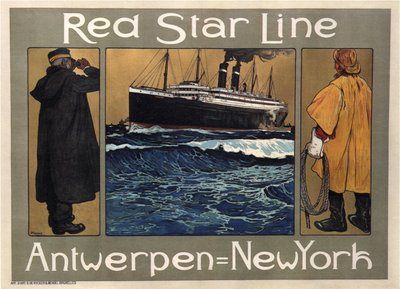 Linia Czerwonej Gwiazdy, 1908 autorstwa Henri Cassiers