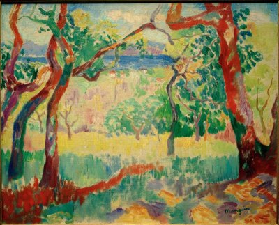 Le Vallon, Willa Demière autorstwa Henri Charles Manguin