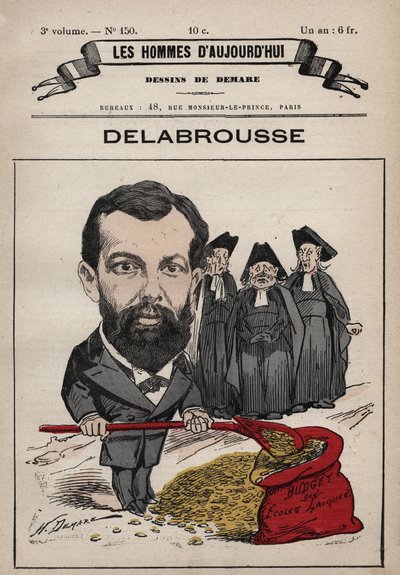 Karykatura Luciena Delabrousse
