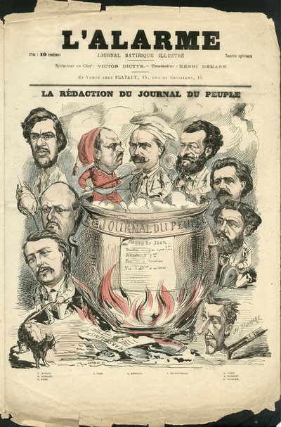 Ilustracja Henri Demare (1846-1888) do okładki L