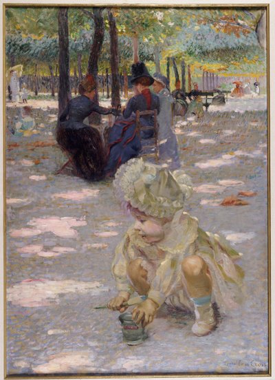 Sierpniowe popołudnie w Luksemburgu, 1886 r. autorstwa Henri Edmond Cross