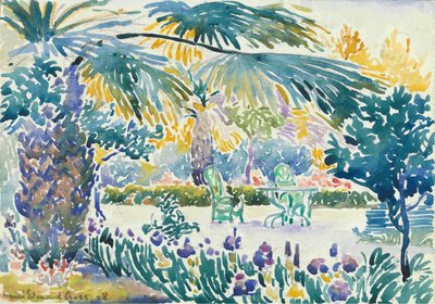 Ogród malarza w Saint Clair, 1908. autorstwa Henri Edmond Cross