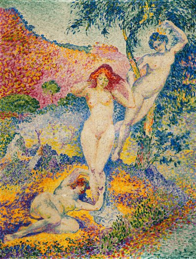 Napees, 1908 autorstwa Henri Edmond Cross