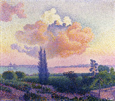 Różowe chmury, c.1896 autorstwa Henri Edmond Cross