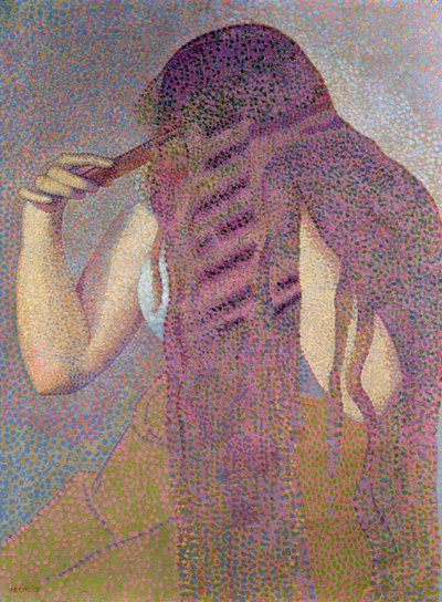 Włosy, ok. 1892 autorstwa Henri Edmond Cross