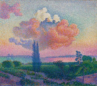 Różowa chmura autorstwa Henri Edmond Cross