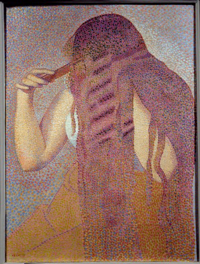 Włosy. Obraz Henri Delacroix Dit Cross (Henri Edmond Cross) (1856-1910) autorstwa Henri Edmond Cross