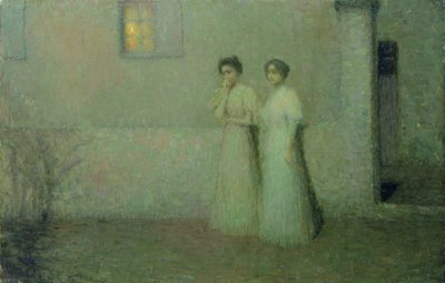 Słodka noc autorstwa Henri Eugene Augustin Le Sidaner