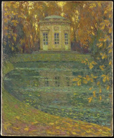 Belweder w Trianon, Wersal, 1915 autorstwa Henri Eugene Augustin Le Sidaner