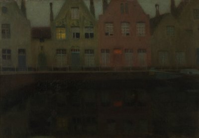 Nabrzeże autorstwa Henri Eugene Augustin Le Sidaner