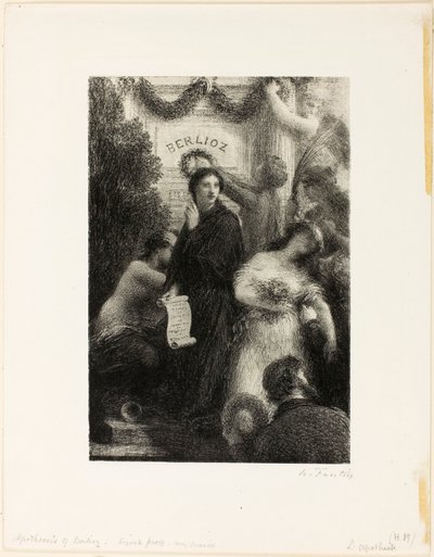 Apoteoza autorstwa Henri Fantin-Latour
