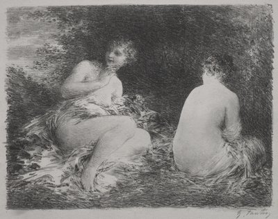 Kąpiących się autorstwa Henri Fantin-Latour