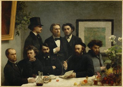 Coin de table (obraz na płótnie) autorstwa Henri Fantin-Latour