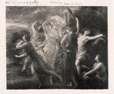 Taniec trojanów autorstwa Henri Fantin-Latour