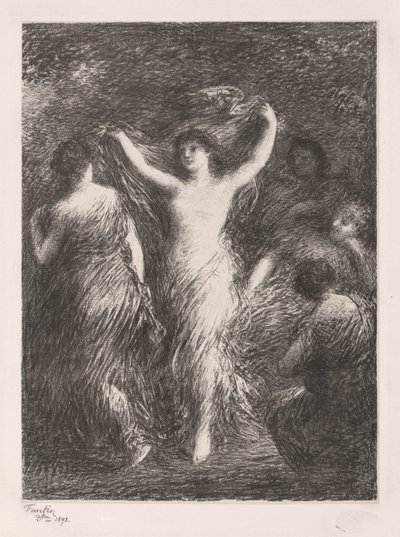 Taniec autorstwa Henri Fantin-Latour