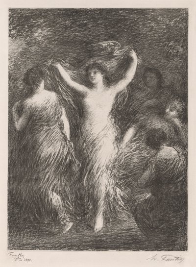 tańce autorstwa Henri Fantin-Latour