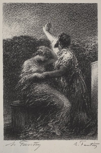 Mag Balthazar i Fatime autorstwa Henri Fantin-Latour