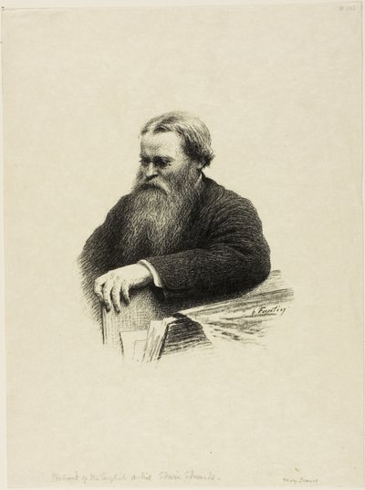 Portret artysty Edwina Edwardsa autorstwa Henri Fantin Latour