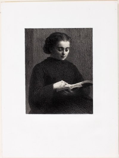 Czytanie autorstwa Henri Fantin-Latour